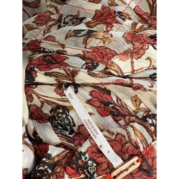New Free People See It Through Dress in Tea Combo Size Small - Picture 10 of 10